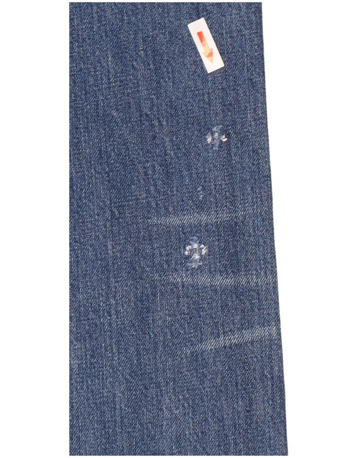Męskie jeansy Levi's 501 Straight W38 L30 Niebieskie bawełniane