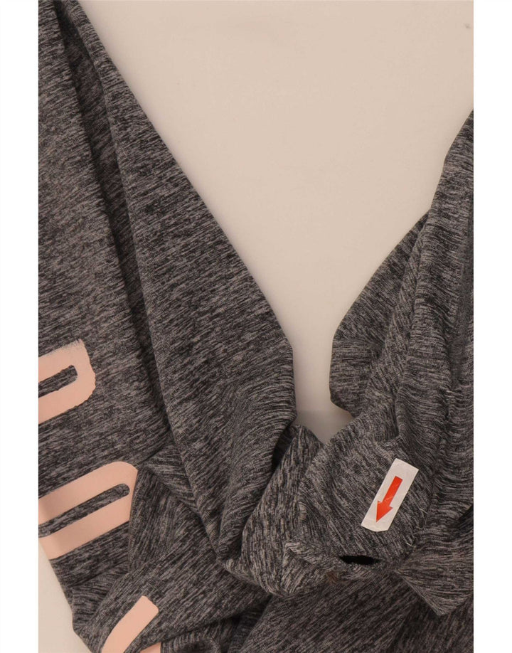 Damskie legginsy Nike Graphic UK 12, średnioszare, poliestrowe plamki