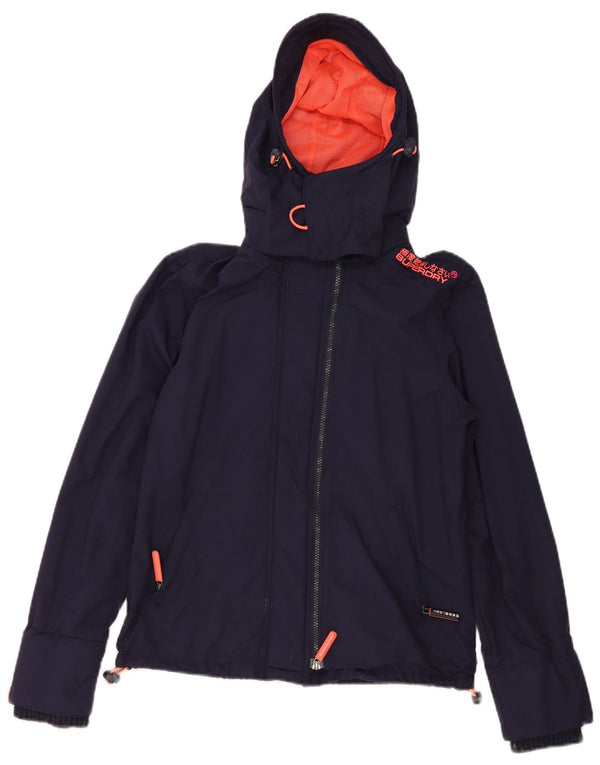 Damska wiatrówka Superdry Windcheater UK 14, średni granat
