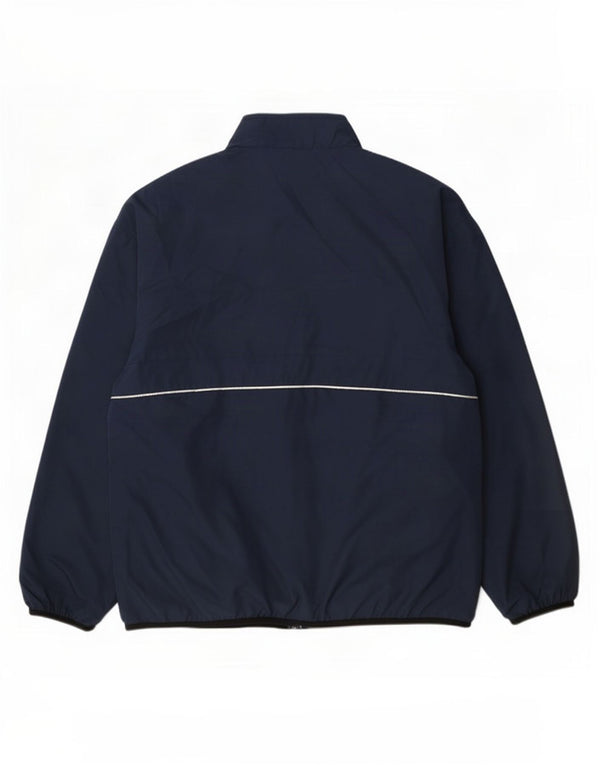 Męska kurtka przeciwdeszczowa Reebok UK 42 XL, granatowa, poliester