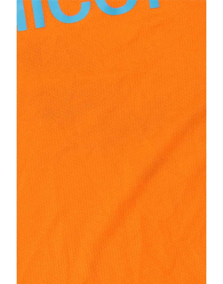 Męski T-shirt z grafiką Nike Barcelona, top XL, pomarańczowy, poliester