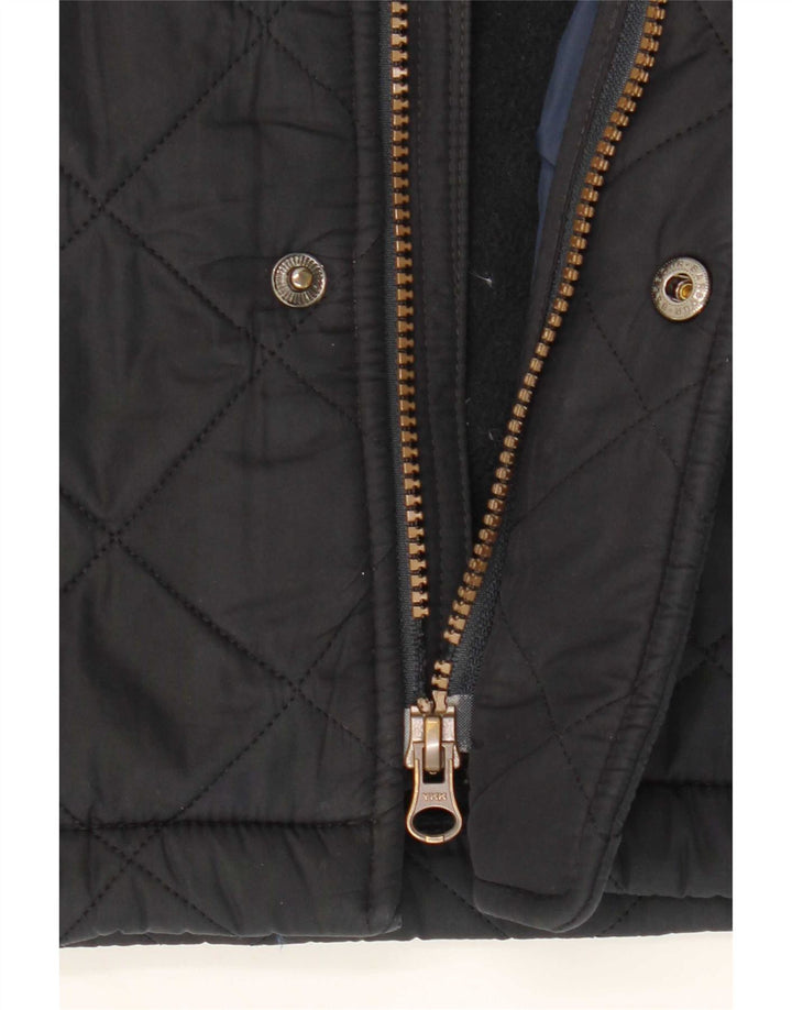 Męska pikowana kurtka Barbour UK 36, mała, granatowa