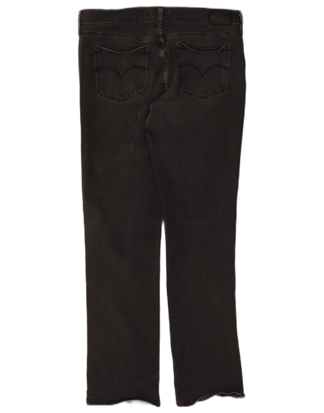 Damskie dżinsy Levi's 314 Shaping Straight W32 L30 Czarna bawełna