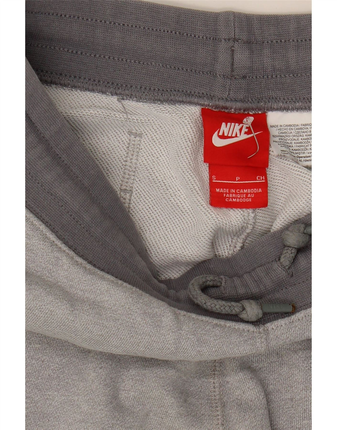 NIKE Mens Sport Shorts Small  Grey Vintage Nike and Second-Hand Nike from Messina Hembry 