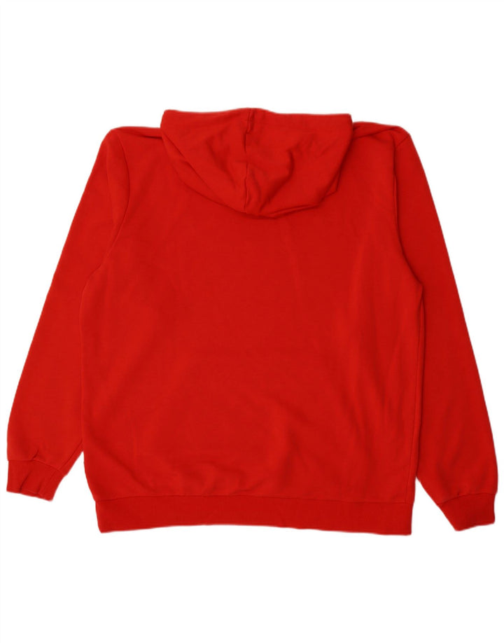 Męska bluza z kapturem Puma XL, czerwona, bawełniana