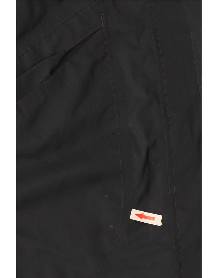 Damska kurtka przeciwdeszczowa Adidas Oversized UK 12 Średni szary poliester