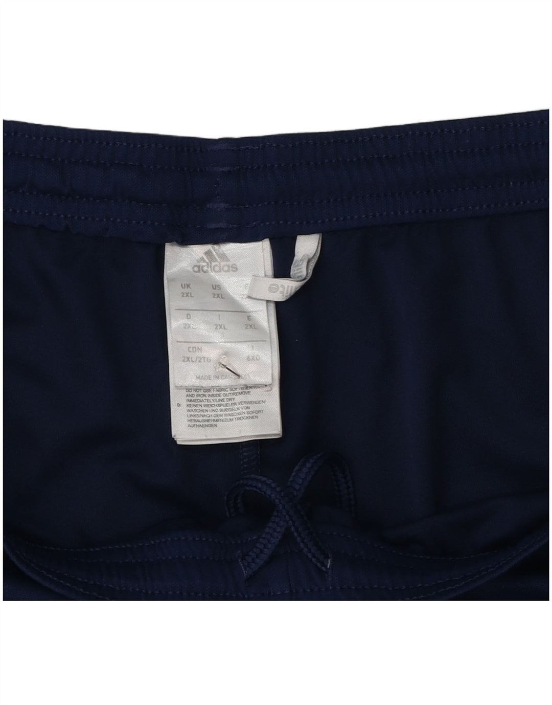 Spodenki sportowe Adidas Męskie Climalite 2XL Granatowy Poliester