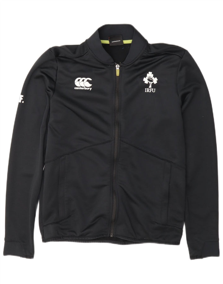 Canterbury Męska kurtka dresowa IRFU XS, czarna, poliester