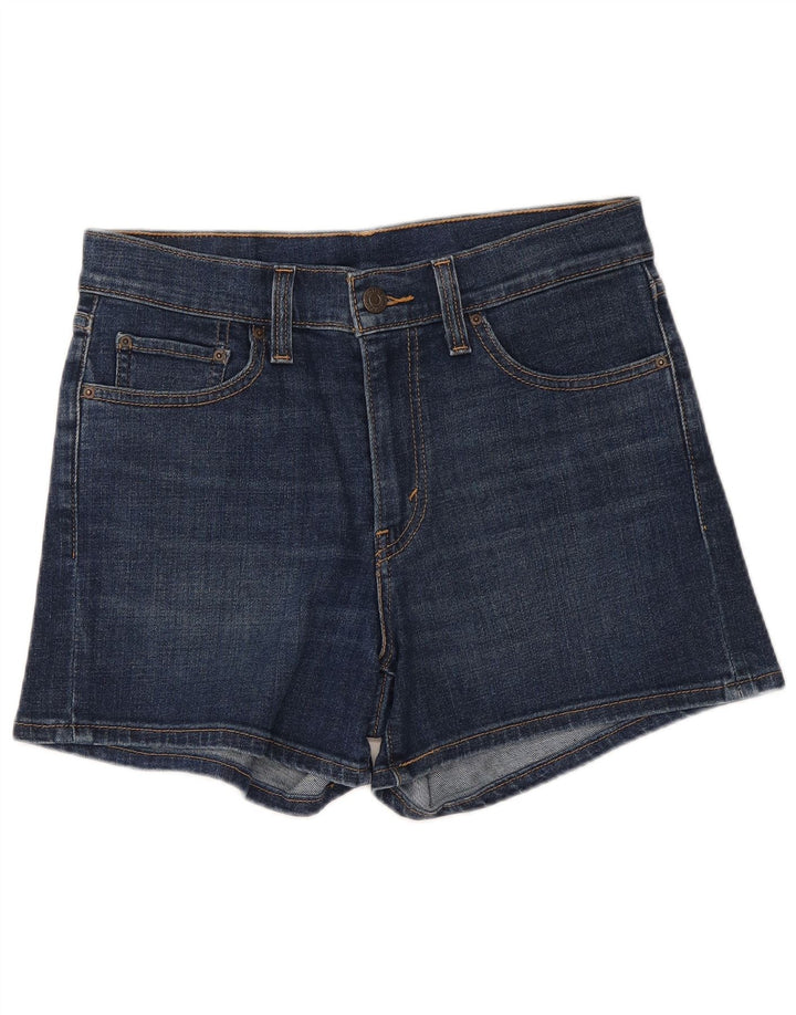 Damskie spodenki jeansowe Levi's W28 Średni niebieski, bawełniany