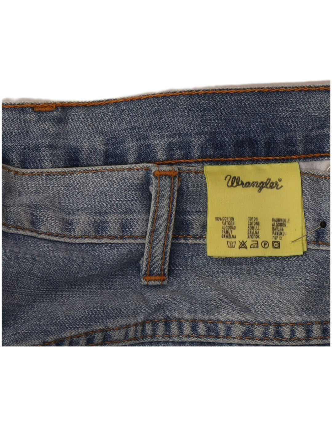 Męskie jeansy Wrangler Texas Straight W36 L32 Niebieskie bawełniane