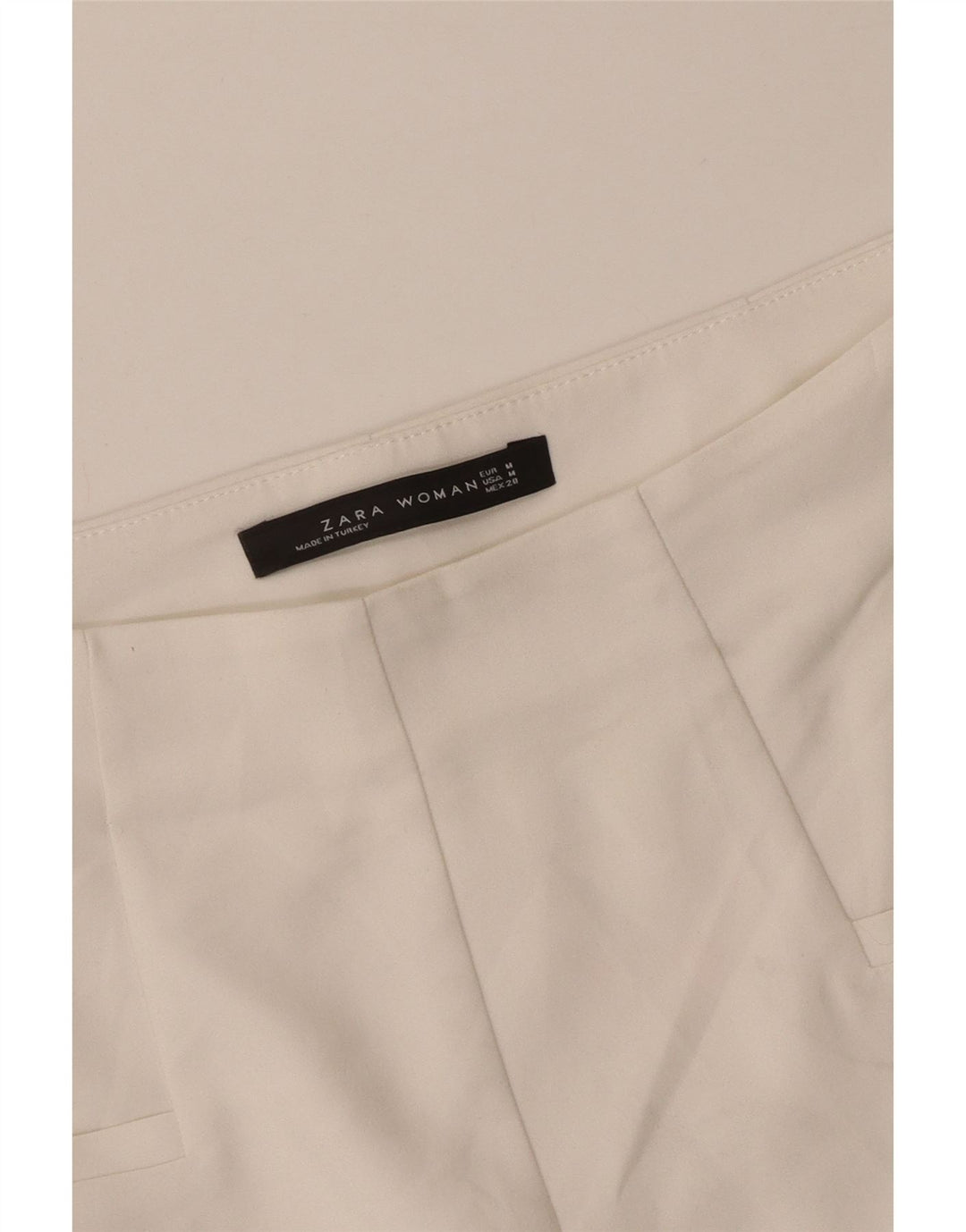 Damskie spodenki codzienne Zara, średnie W28, białe