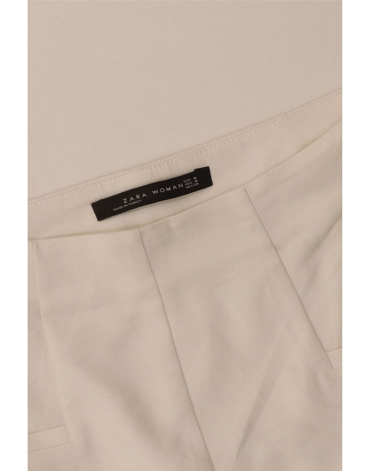Damskie spodenki codzienne Zara, średnie W28, białe