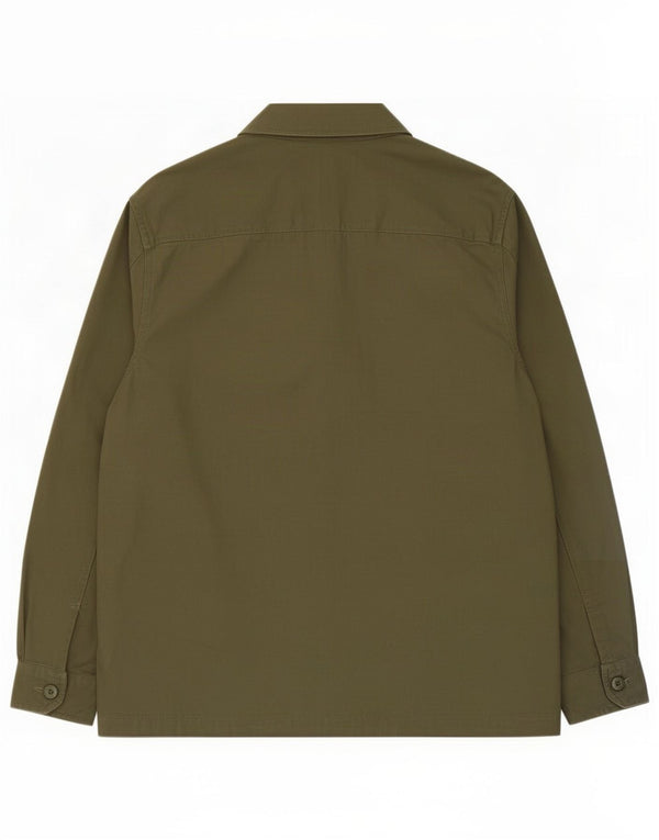Marks & Spencer Męska koszula wierzchnia, duża, bawełniana khaki