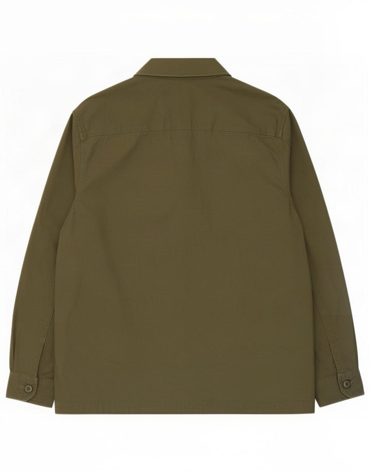 Marks & Spencer Męska koszula wierzchnia, duża, bawełniana khaki