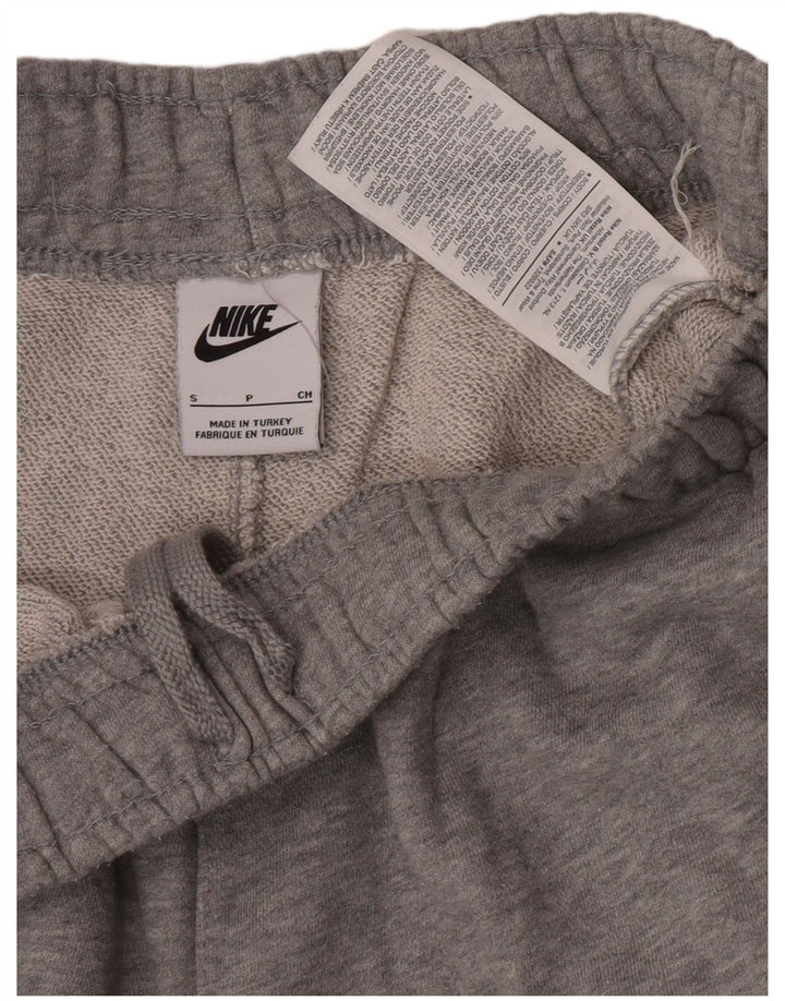 Męskie spodenki sportowe Nike, małe, szare, bawełniane
