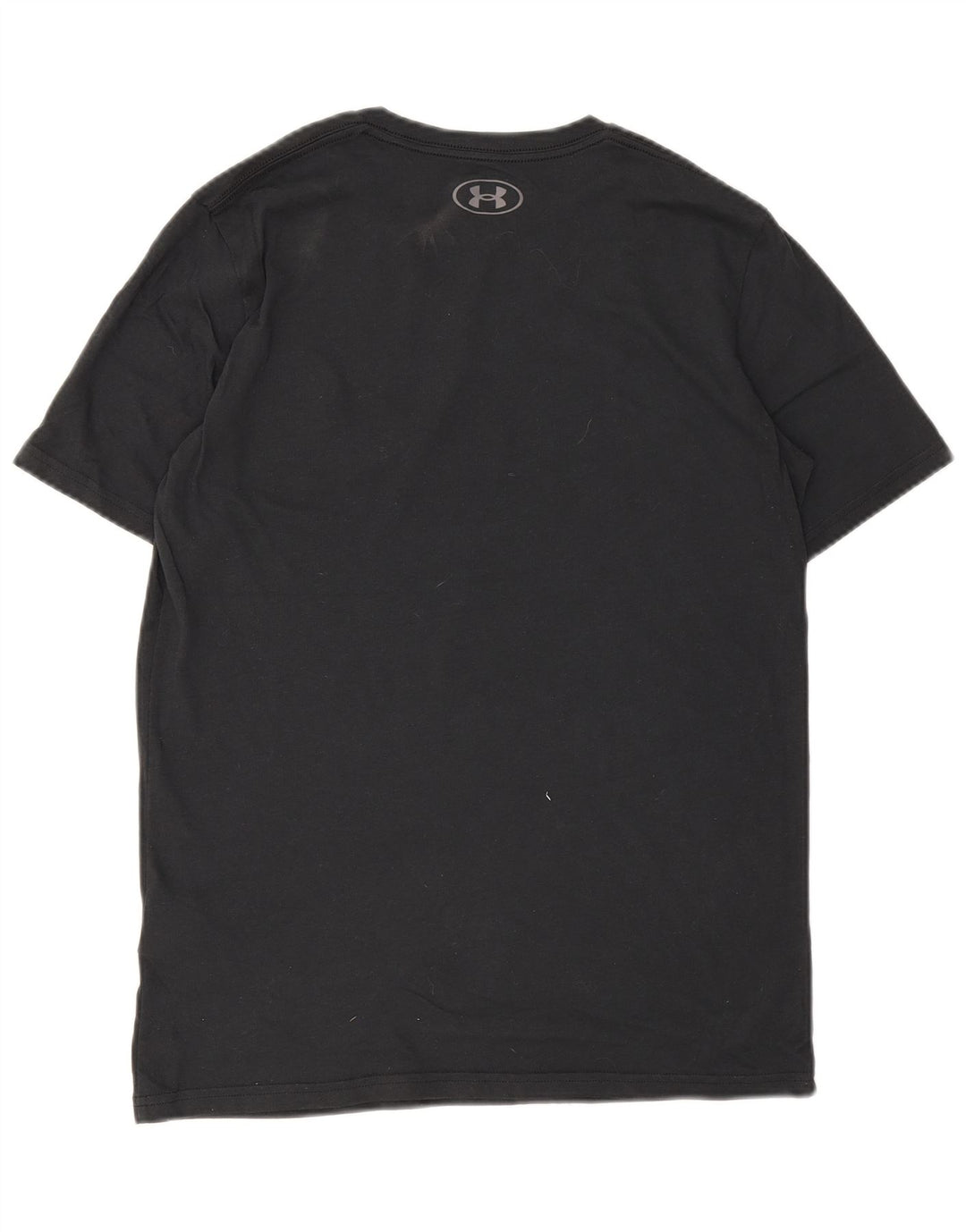 Męski T-shirt z grafiką Under Armour, mały, czarny, bawełniany