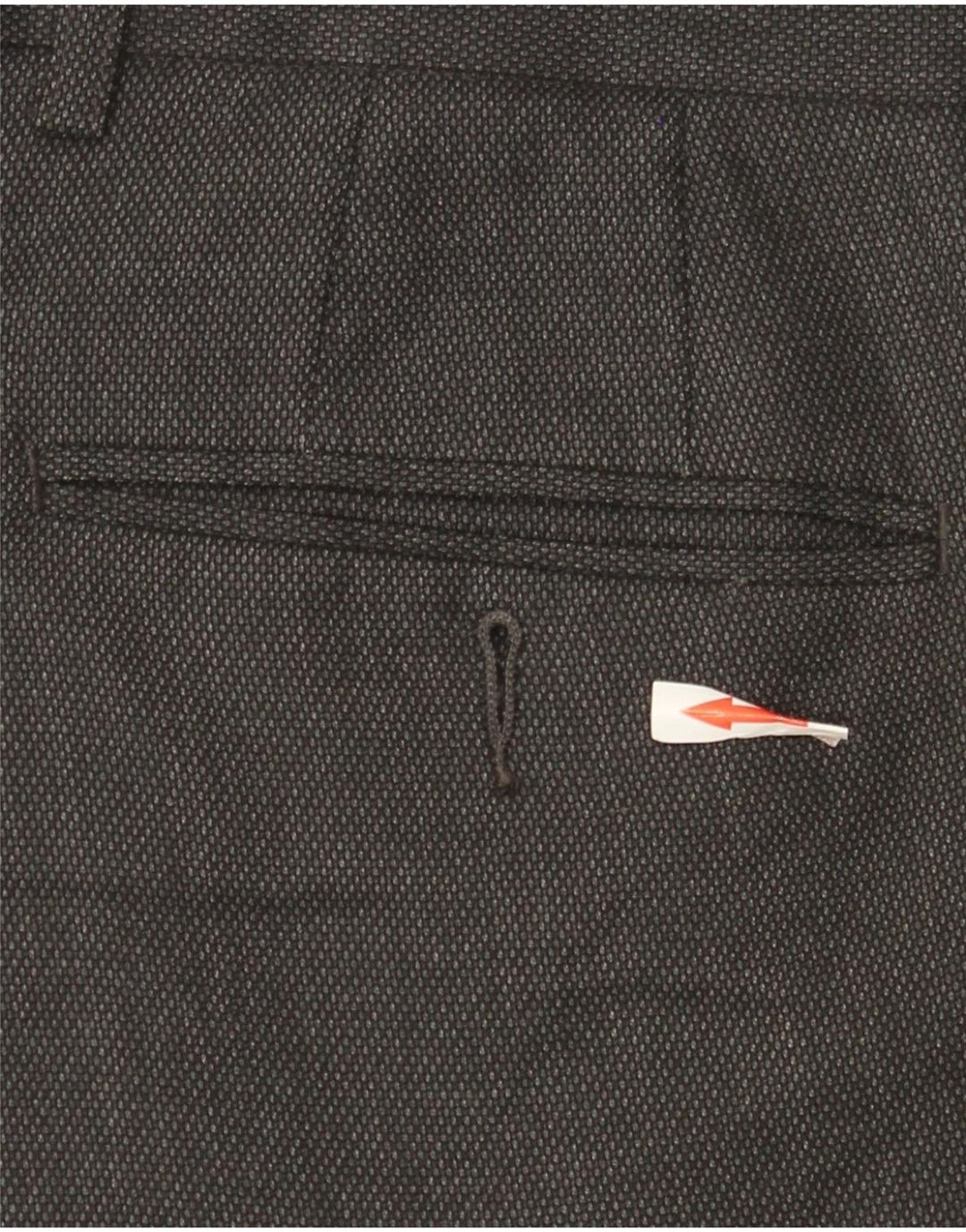 Męskie spodnie garniturowe Marks & Spencer W32 L29 Szary poliester