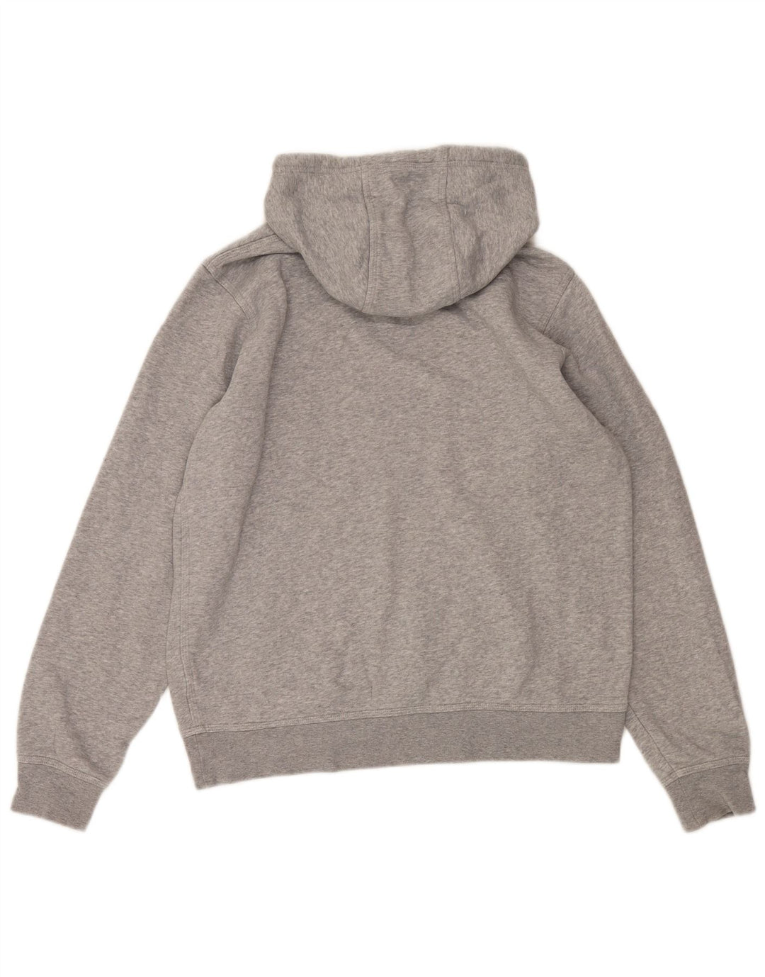 NIKE Mens Hoodie Jumper Large Grey