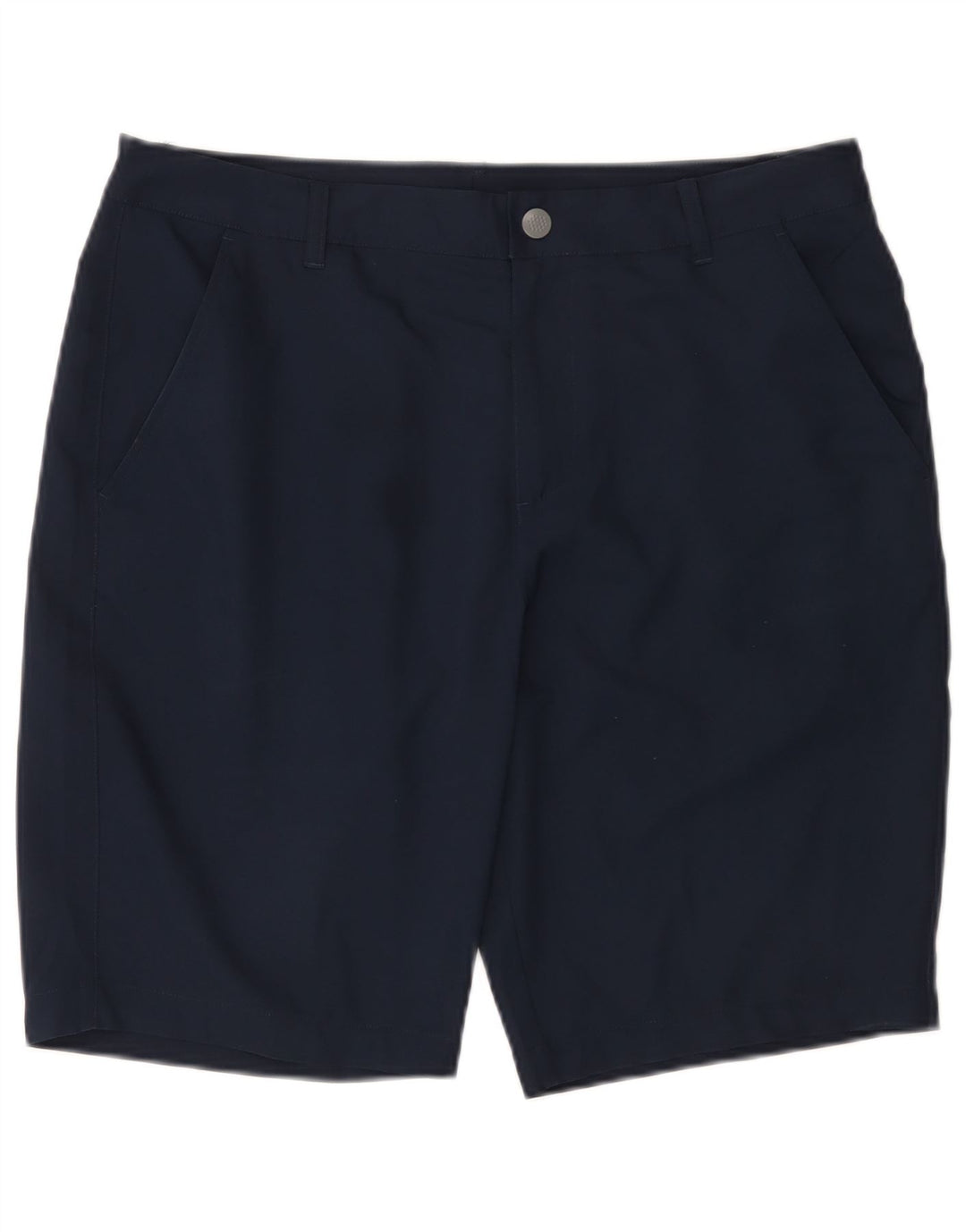 Męskie spodenki Chino Puma W34, duże, granatowe, poliestrowe