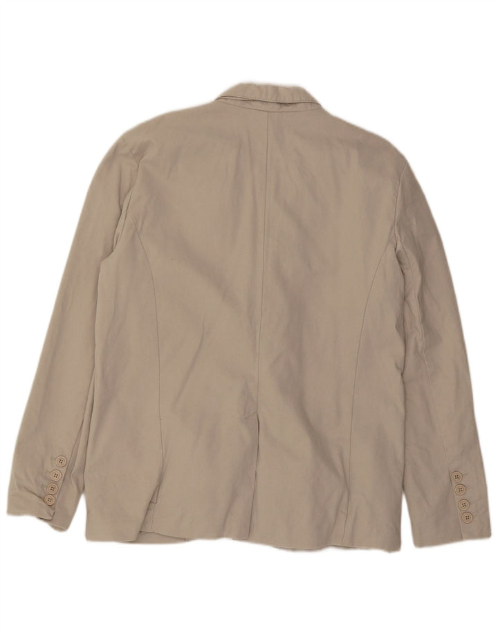 Męska marynarka zapinana na 2 guziki French Connection UK 42 XL, beżowa, bawełniana