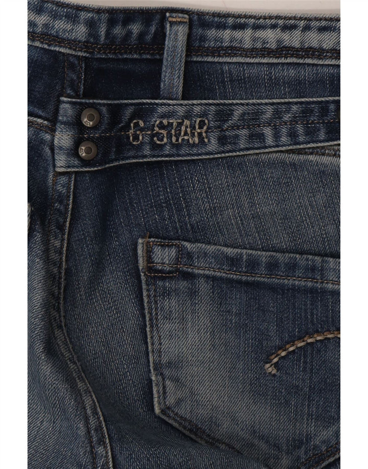G-STAR Womens 3301 Distressed Skinny Jeans W30 L34 Blue Vintage G-Star and Second-Hand G-Star from Messina Hembry 