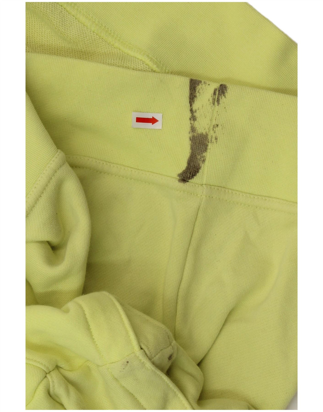 Damska bluza z kapturem ADIDAS Oversize z krótkim rękawem UK 28/30 3XL Żółta