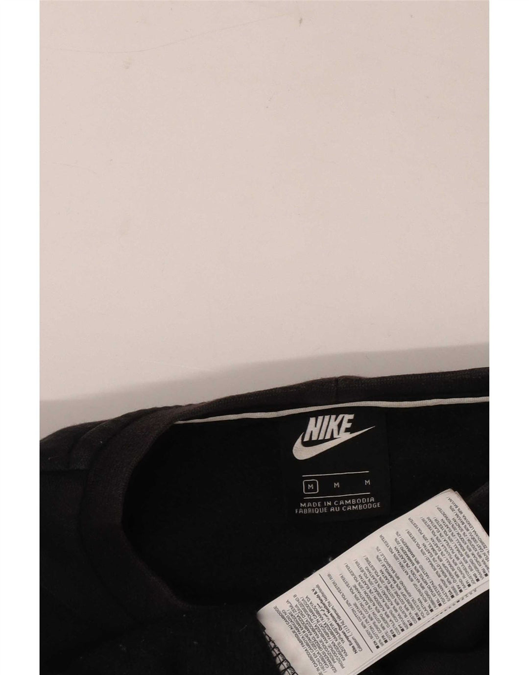 Męska bluza Nike Graphic Loose Fit Sweter w kolorze średniej czerni