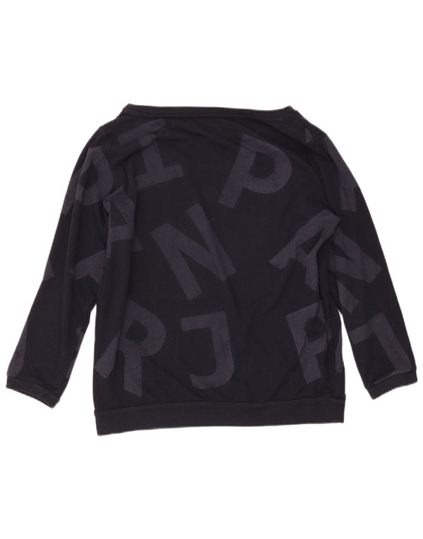 Damska bluza z grafiką NAPAPIJRI UK 14, duża, granatowa