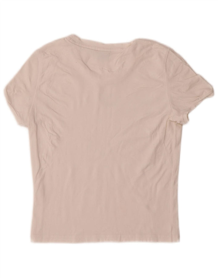 Damska koszulka Puma Crop Graphic Top UK 8 Small White