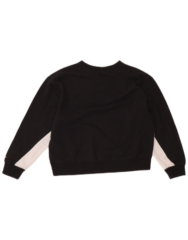 Bluza dziewczęca Jordan z grafiką, 13-14 lat XL, kolor czarny