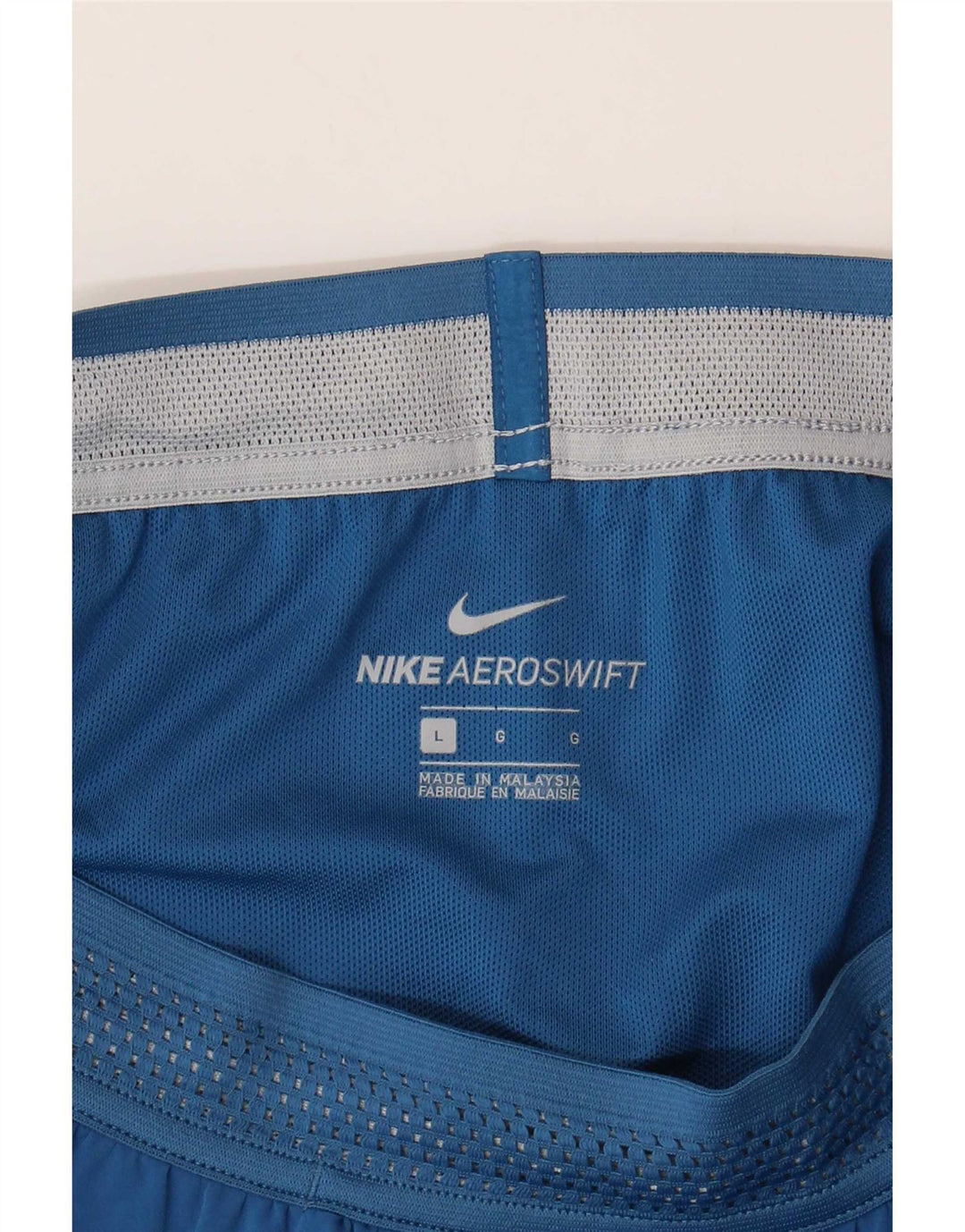 Męskie spodenki sportowe Nike, duże, niebieskie, nylonowe