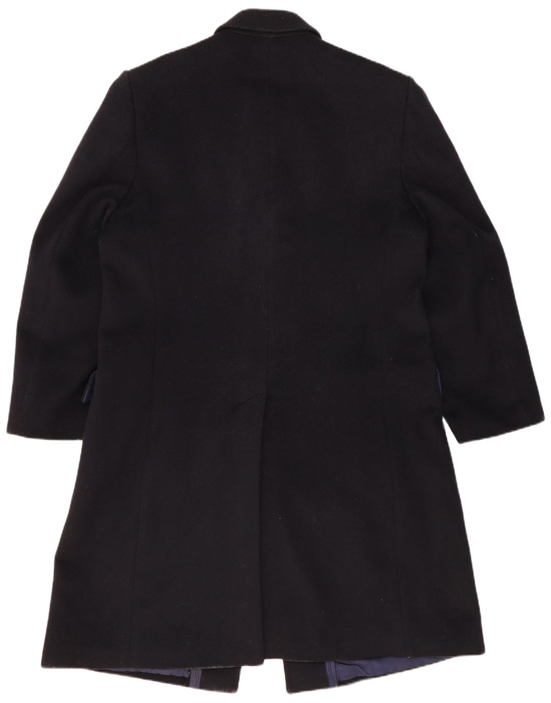 Płaszcz męski VINTAGE UK 44 2XL Granatowa wełna