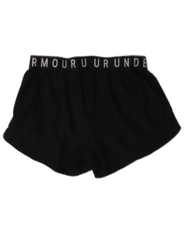 Damskie spodenki sportowe Under Armour Heat Gear Graphic UK 10, małe, czarne