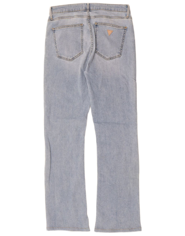 Seksowne jeansy damskie GUESS W30 L31 niebieskie