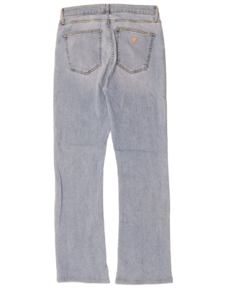 Seksowne jeansy damskie GUESS W30 L31 niebieskie