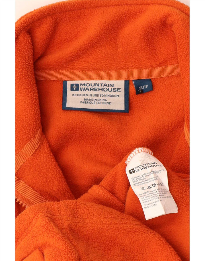 Męska kurtka polarowa Mountain Warehouse UK 34 XS, pomarańczowy poliester