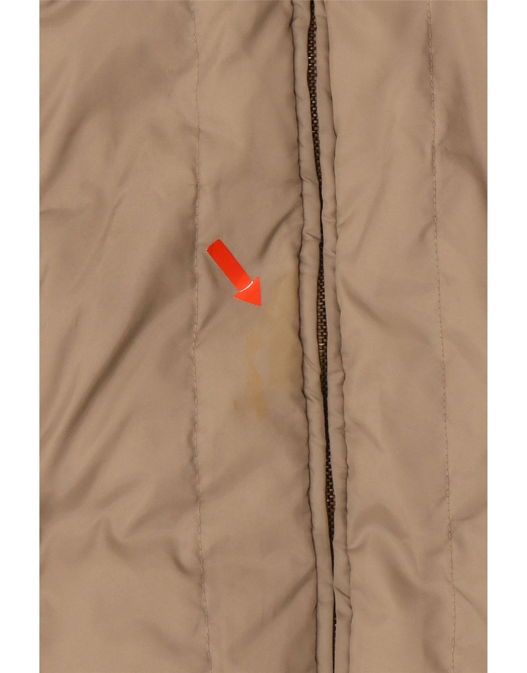 MAX & CO. Damska wyściełana kamizelka UK 10, mała, beżowa, nylonowa