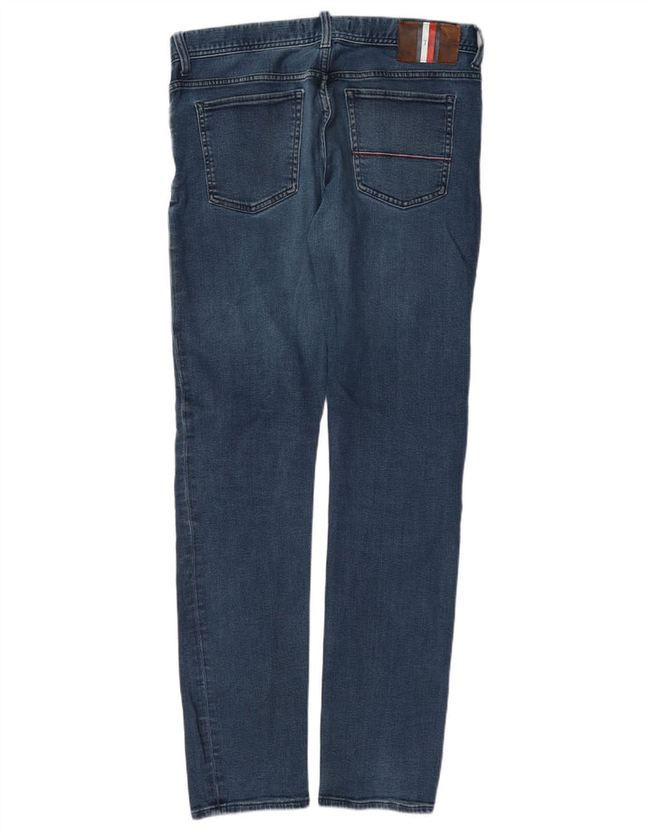 Damskie dżinsy Tommy Hilfiger Bleecker Slim W32 L34 Niebieska bawełna