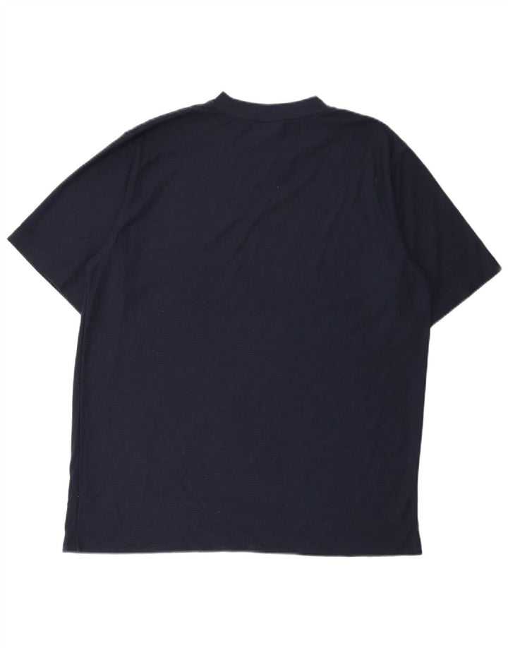 T-shirt męski Umbro Top XL, granatowy, poliester