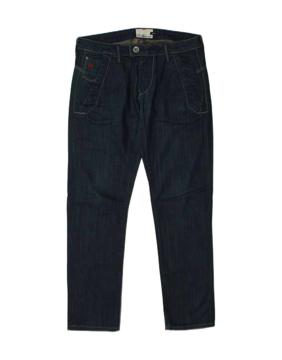 ENERGIE Mens Slim Jeans W32 L30 Navy Blue Cotton