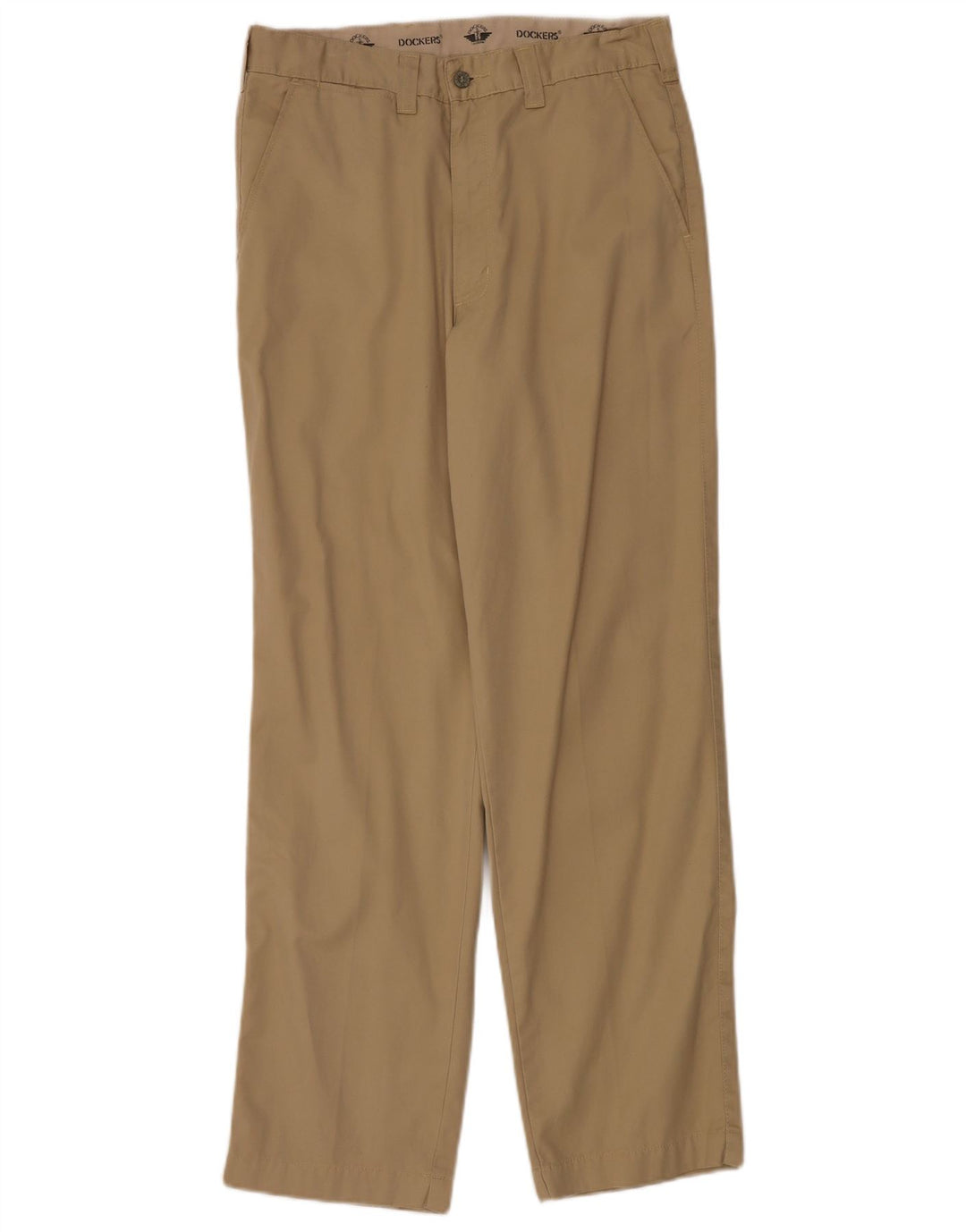 Męskie spodnie typu chino proste Dockers W32 L30 beżowe