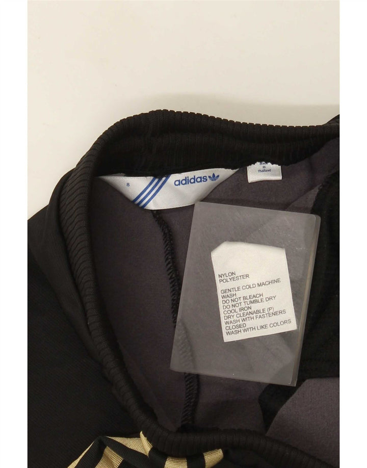 Damskie spodnie dresowe Adidas UK 8 Small Black Nylon