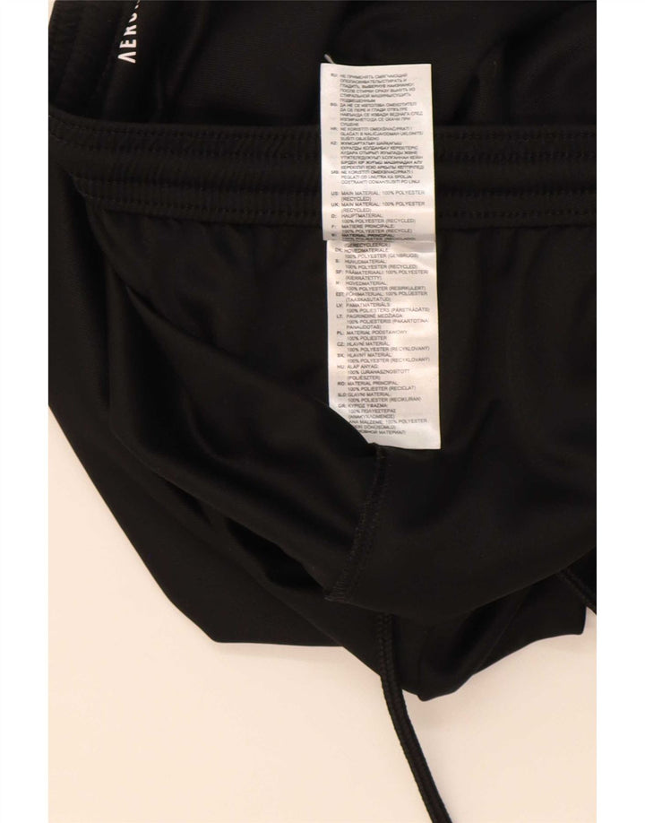 Męskie spodenki sportowe Adidas Aeroready, duże, czarne, poliestrowe