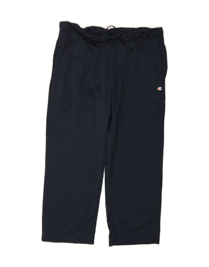 CHAMPION Womens Tracksuit Trousers UK 18 XL  Navy Blue Polyester Vintage Champion and Second-Hand Champion from Messina Hembry 