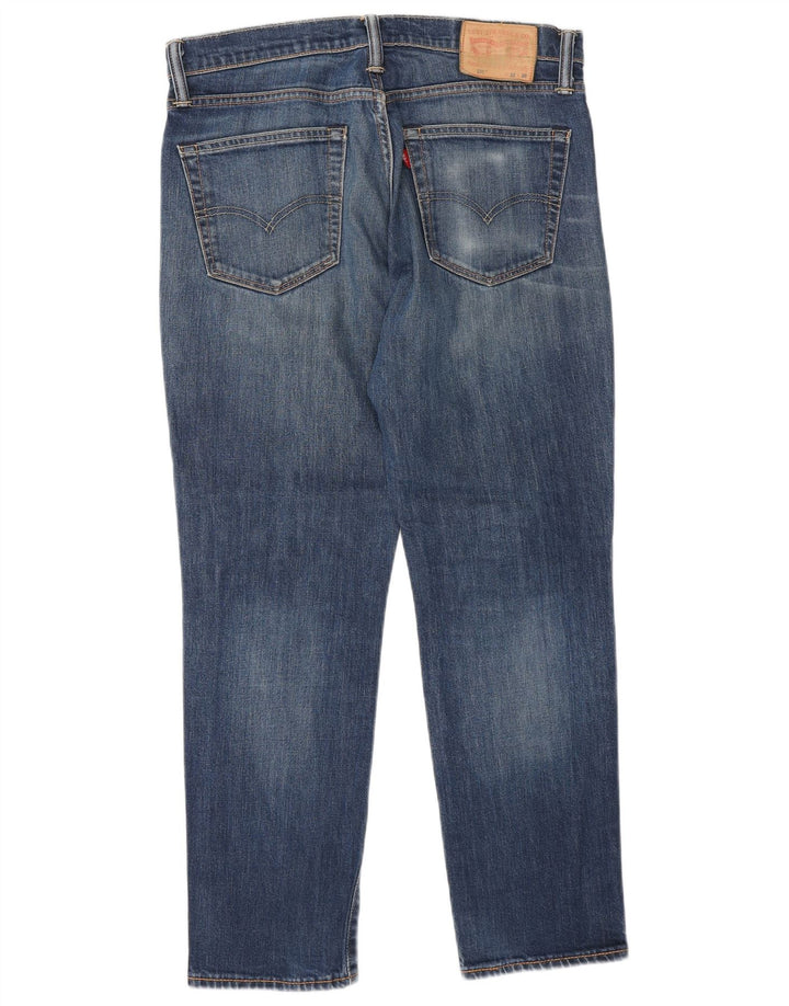 Męskie jeansy Levi's 511 Straight W32 L30 Niebieskie bawełniane