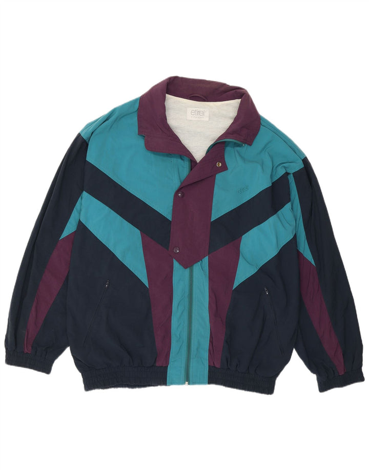 Męska kurtka dresowa o luźnym kroju ETIREL IT 50 w kolorze średnioniebieskim