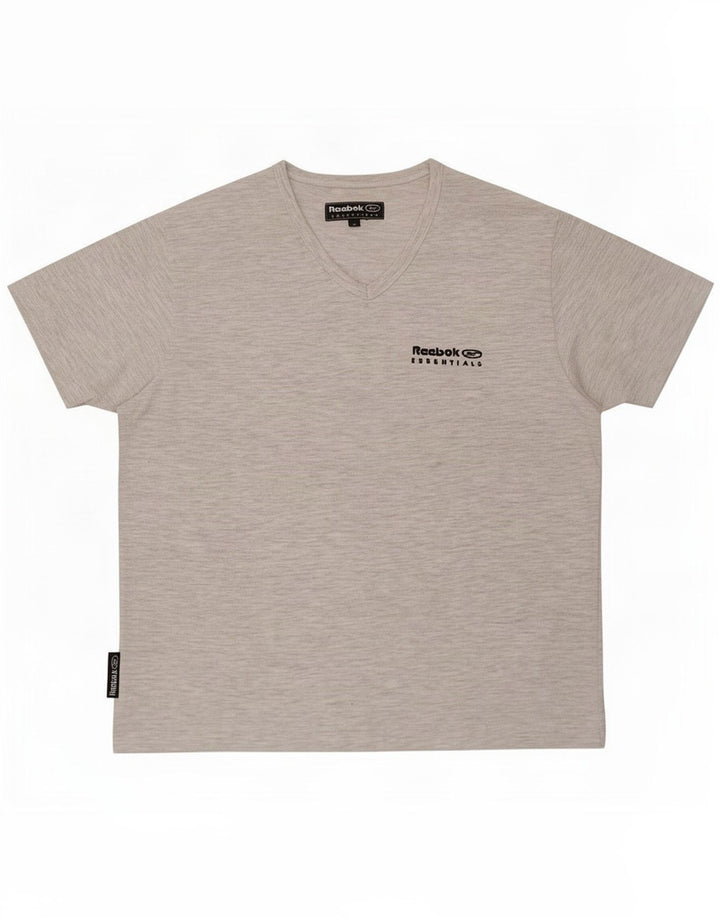 T-shirt damski Reebok Top UK 12 Średni szary poliester