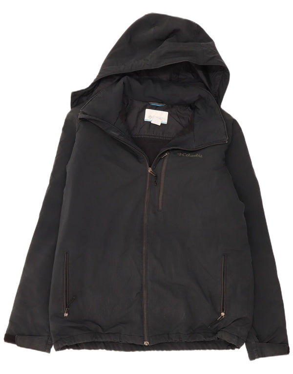 Męska kurtka wiatrówka z kapturem COLUMBIA UK 42 XL Szary poliester