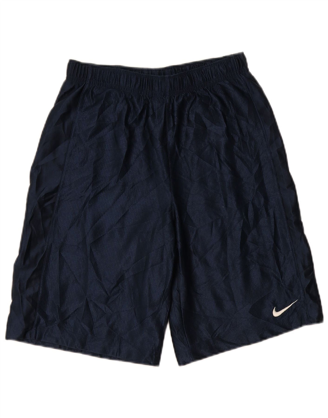 Męskie spodenki sportowe Nike, duże, granatowe, poliestrowe