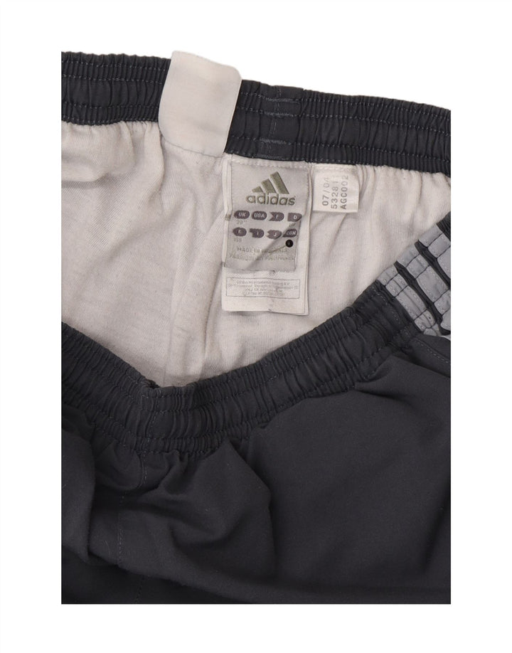 Adidas Męskie spodnie dresowe Joggery Średni szary poliester